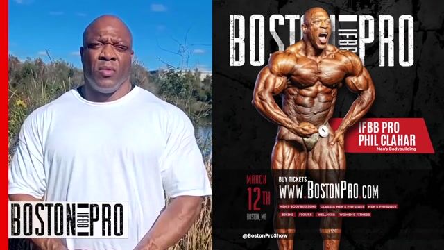 IFBB Pro Phil Clahar will be competing in the Men's Bodybuilding Division