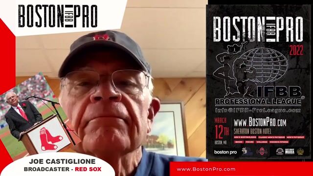 Joe Castiglione welcomes Boston Pro